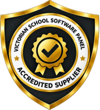 Victorian School Software Panel Accredited Supplier Badge